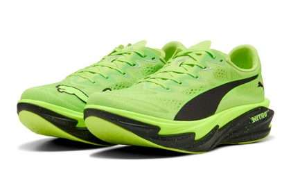 Zapatillas PUMA Sunny Lime en fondo blanco