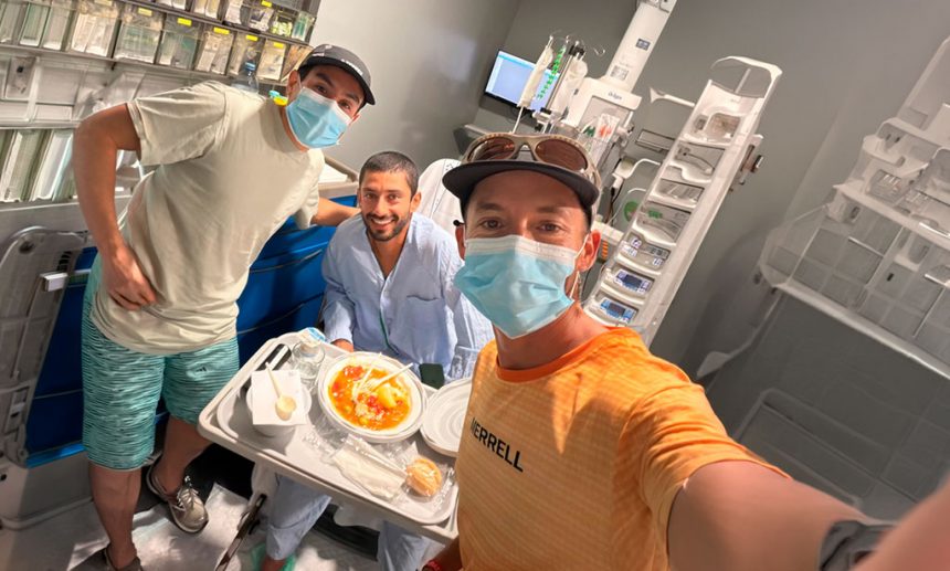 Francisco Benavides en hospital de España tras Mundial de Skyrunning