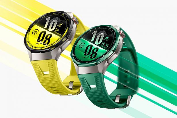 El Huawei Watch GT 7 Pro en dos colores, amarillo y verde