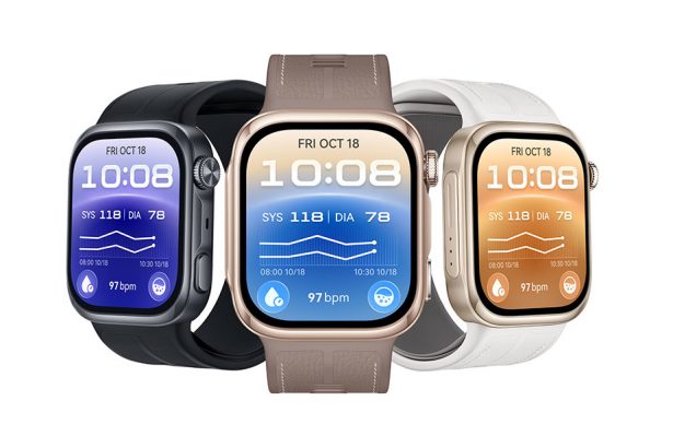 Los tres colores disponibles del HUAWEI WATCH D3