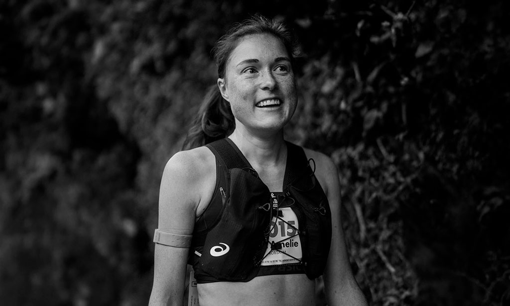 La trail runner Ida Amelie Robsahm sonriendo