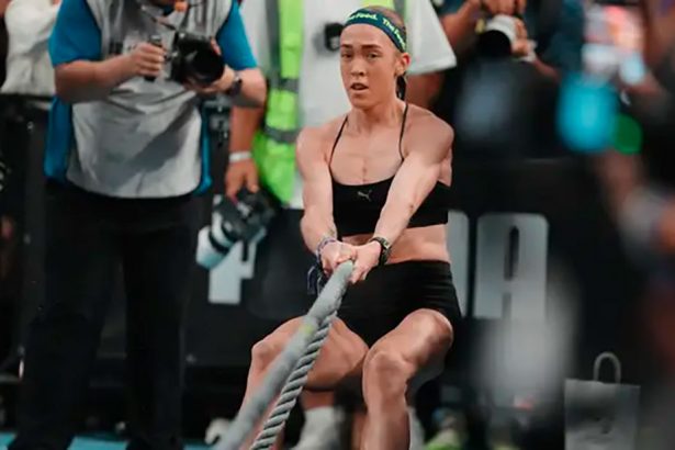 Joanna Wietrzyk durante HYROX Beijing