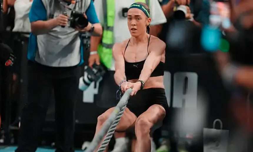 Joanna Wietrzyk durante HYROX Beijing