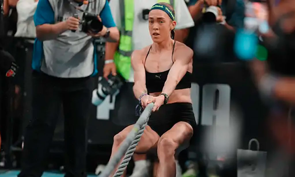 Joanna Wietrzyk durante HYROX Beijing