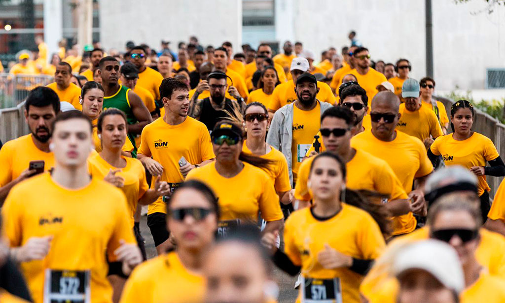 Corredores durante Smart Fit Run