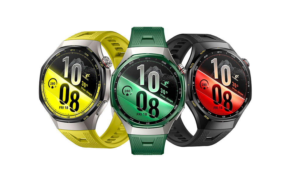 Los tres colores disponibles del HUAWEI WATCH GT 7