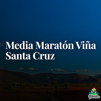 Logo de la Media Maratón Viña Santa Cruz