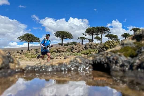 Corredor en la ruta de Primeros Pinos Endurance Race