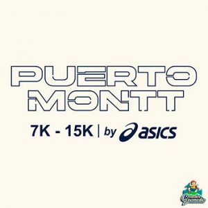 Logo de Puerto Montt 15K by ASICS